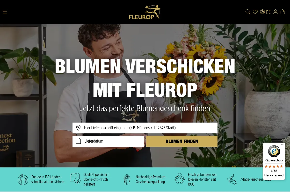 Fleurop — View 1