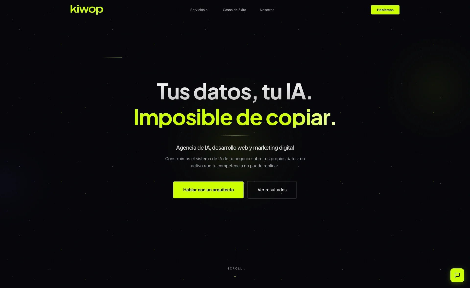 Kiwop.com - Dashboard