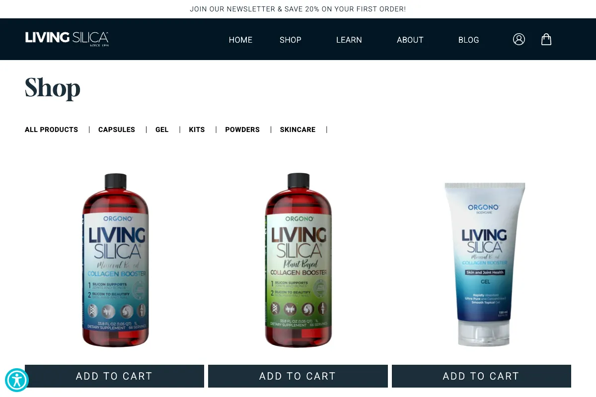 Living Silica — Ansicht 1