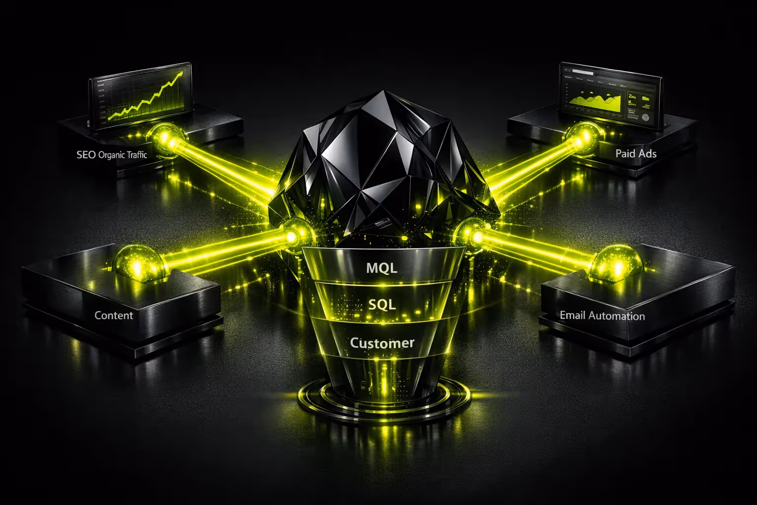 Dashboard d'analítica i dades de màrqueting