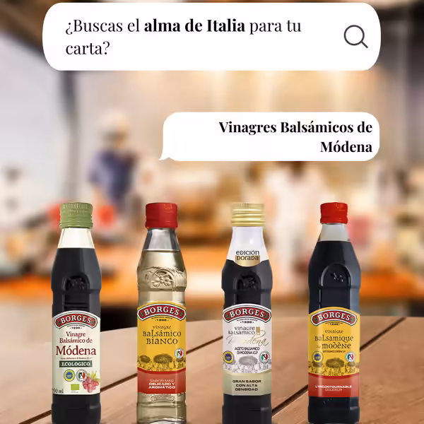 Carrossel — Vinagres balsâmicos de Módena