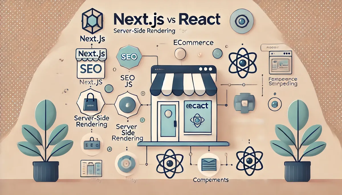 Proyecto eCommerce exitoso: Comparativa Next.js vs React.
