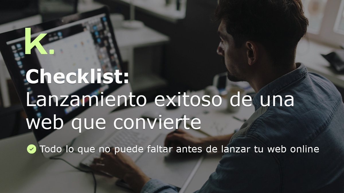 Checklist para una web que convierte