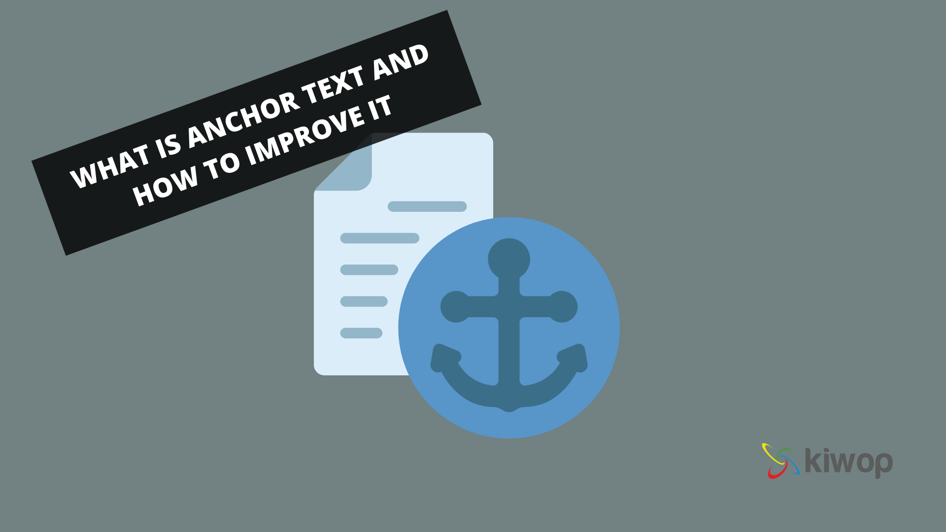 what is anchor text