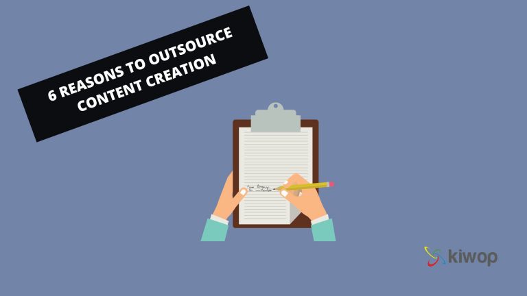 6 reasons to outsource content creation