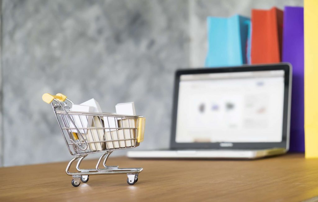 Online shopping in e-commerce