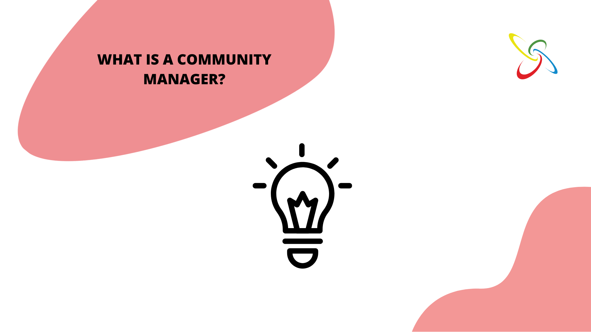 What is a community manager?