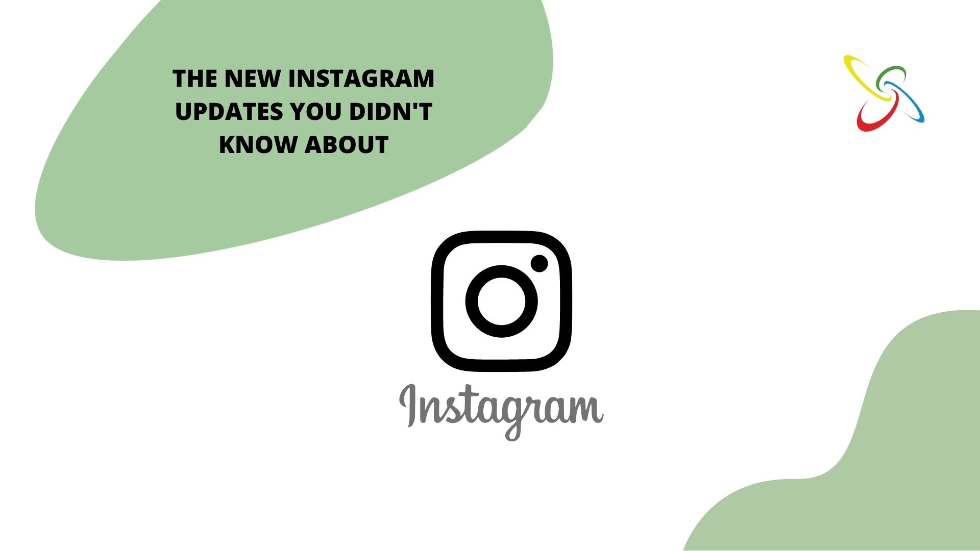 New instagram updates