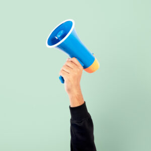 Hand with a Megaphone