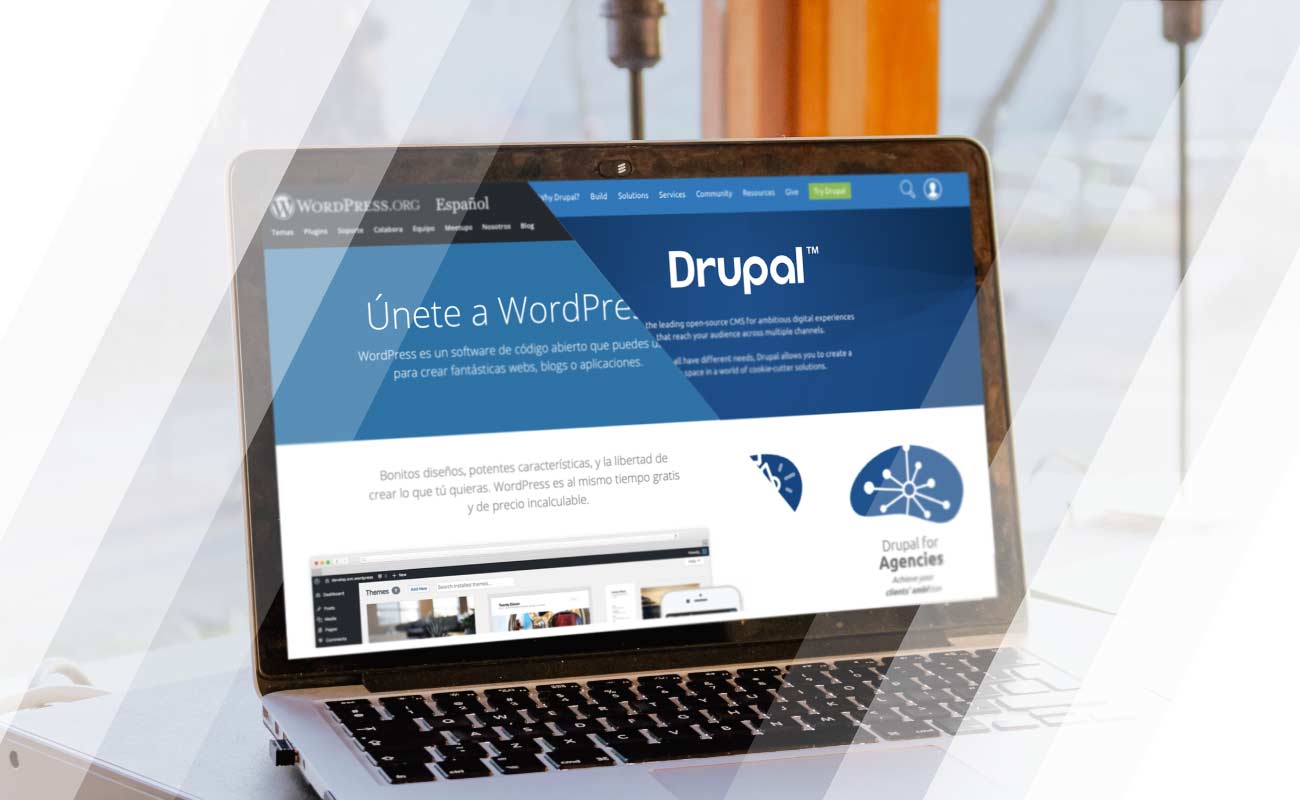 Las 6 diferencias entre WordPress y Drupal