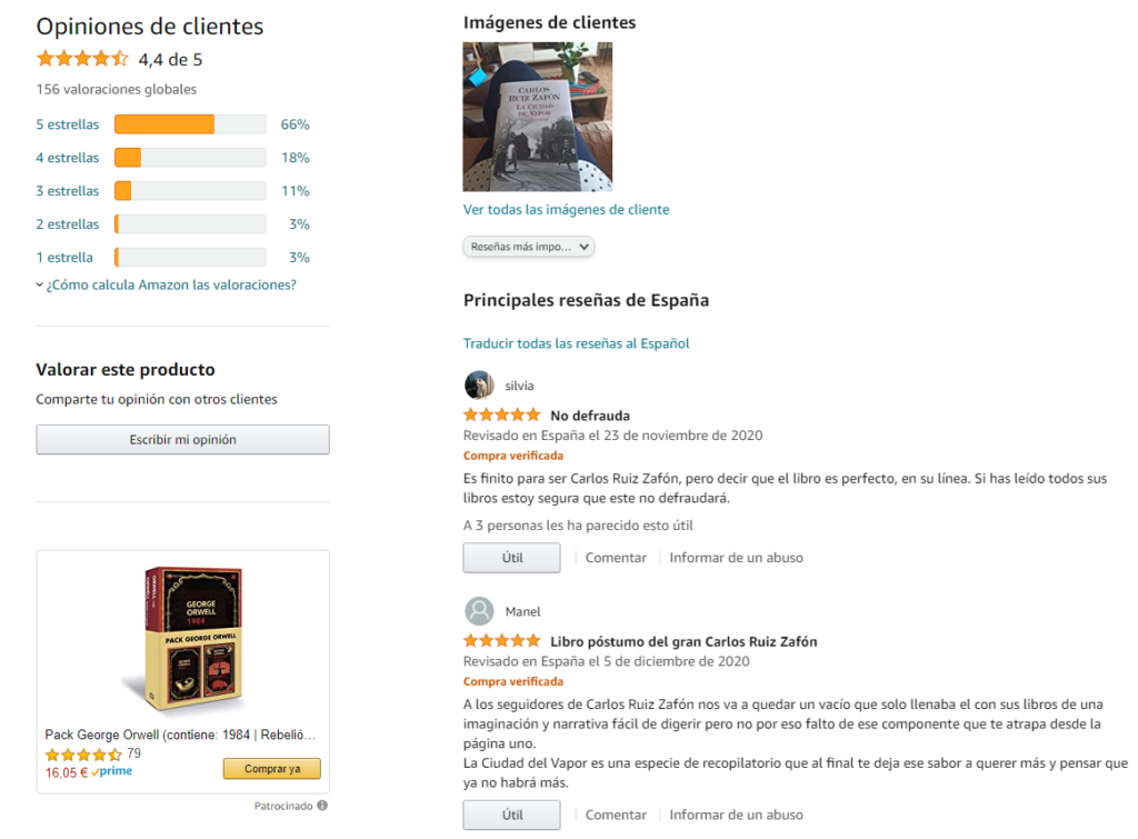 Aporta testimonios de otros clientes