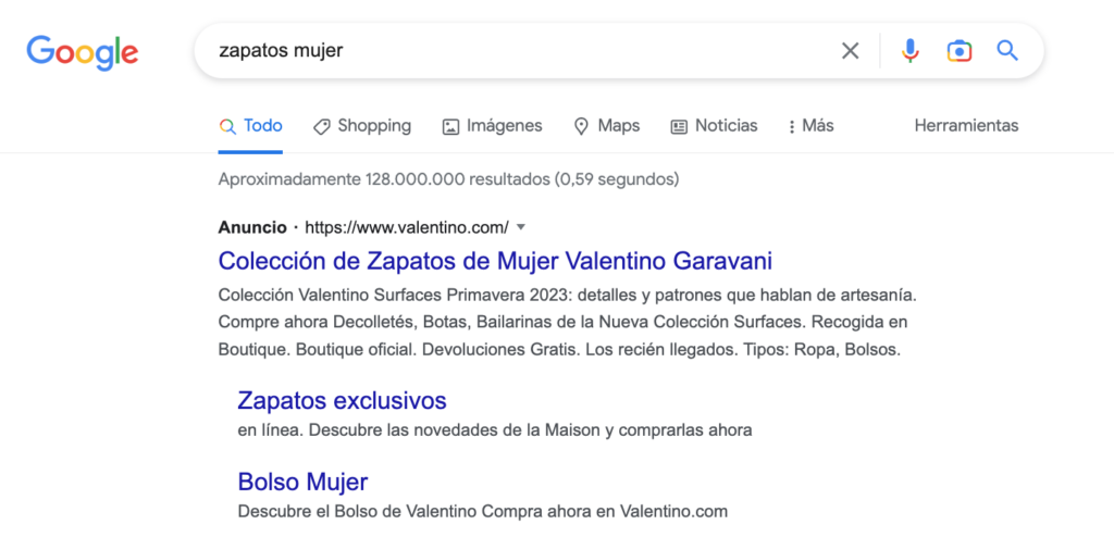 campañas busqueda google ads