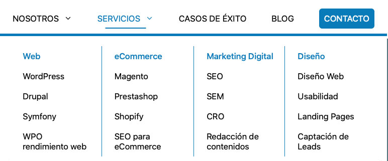 Link Building entre categorías