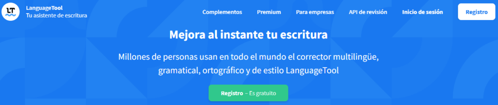 Extensión LanguageTool