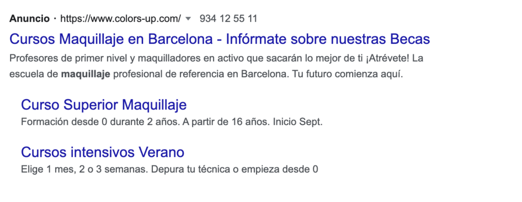 que són les extensions a Google Ads