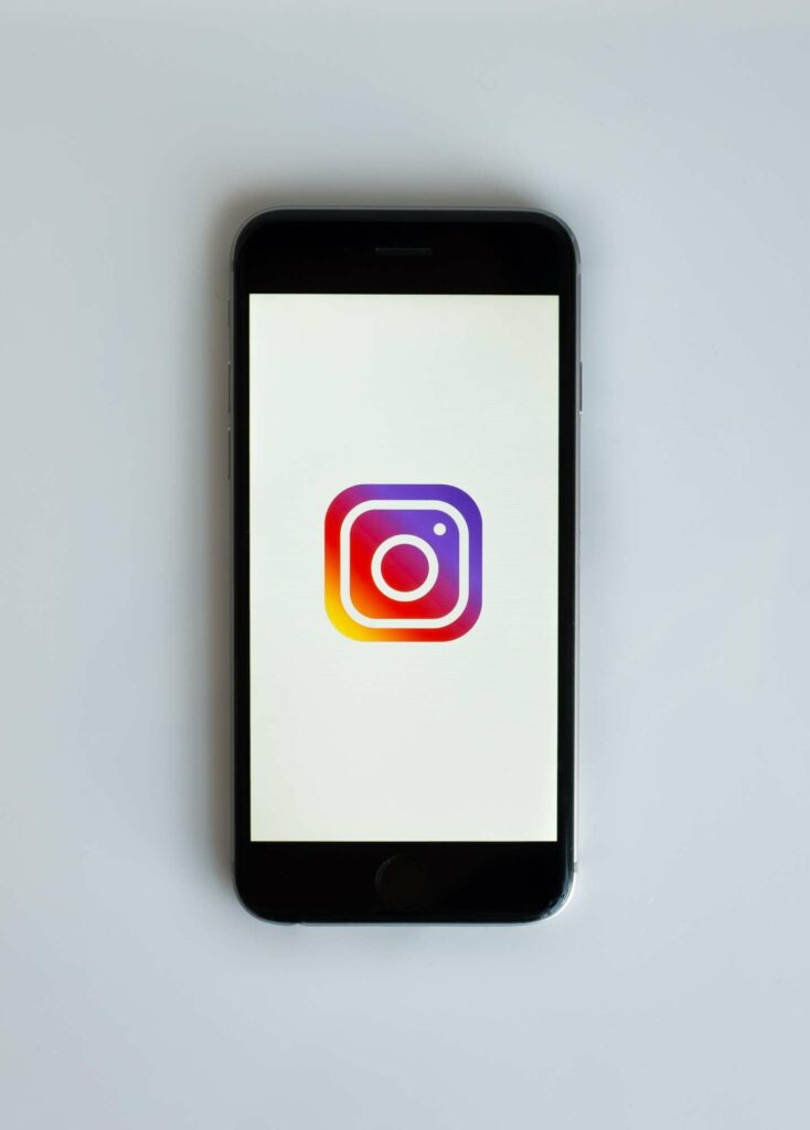 Logo Instagram telèfon
