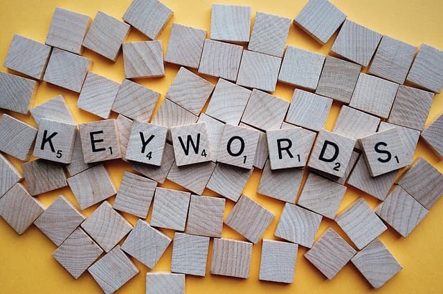 keywords posicionamiento SEO