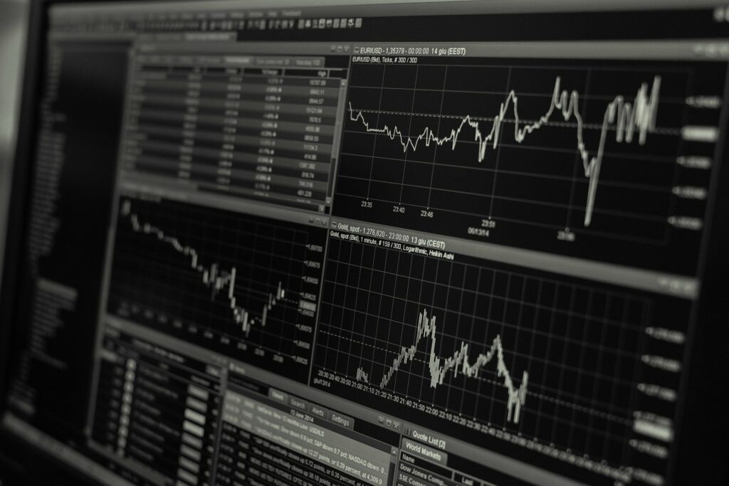 gráfico de evolución del mercado