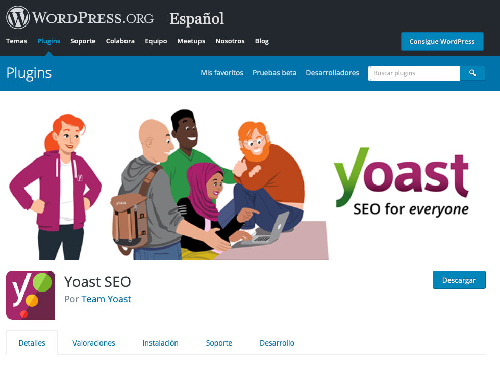 Plugin Yoast SEO