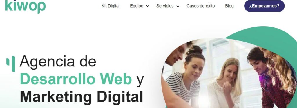 Agència de màrqueting digital Kiwop