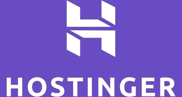 Logo de hostinger, hosting de wordpress