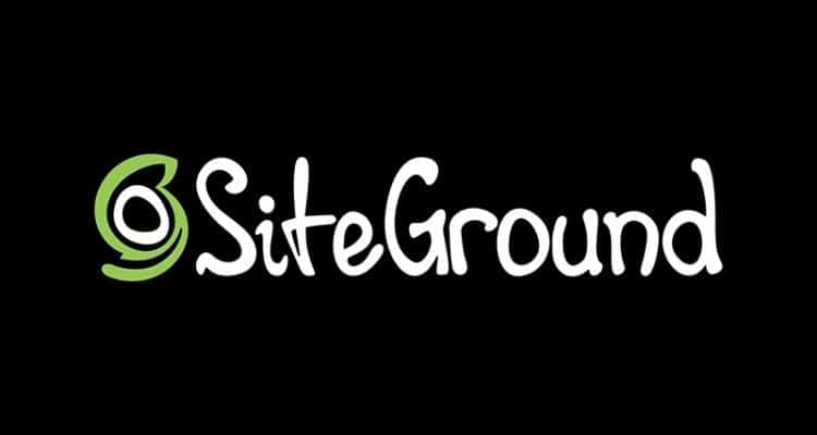 Logo de Siteground, uno de los mejores hosting para WordPress