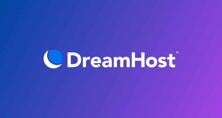 Logo de DreamHost, uno de los mejores hosting para WordPress