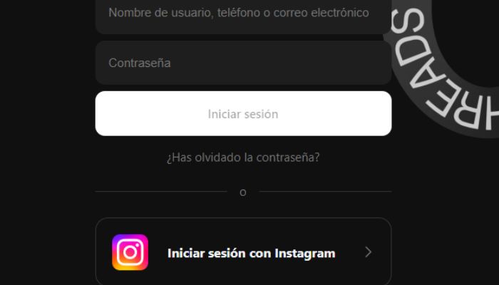 Integración de Instagram en Threads meta