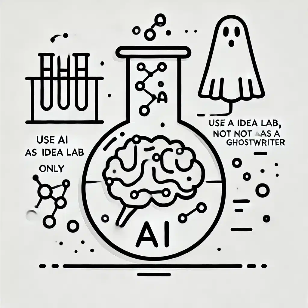 Usa la IA como laboratorio de ideas, no como redactor fantasma