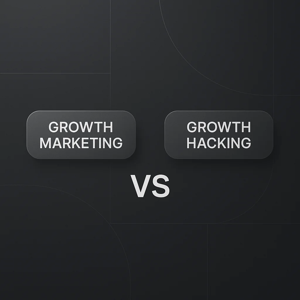 Growth Marketing vs Growth Hacking: diferencias y cuándo usarlos
